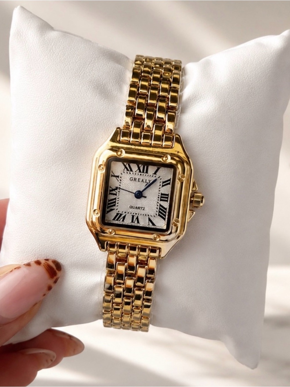 Panthere Gold Classic Square Women's Watch